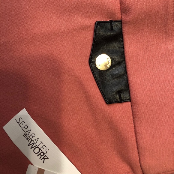 #015 NWT Anne Klein Peach Casual/Dress Boot Leg Pants. - Picture 6 of 10